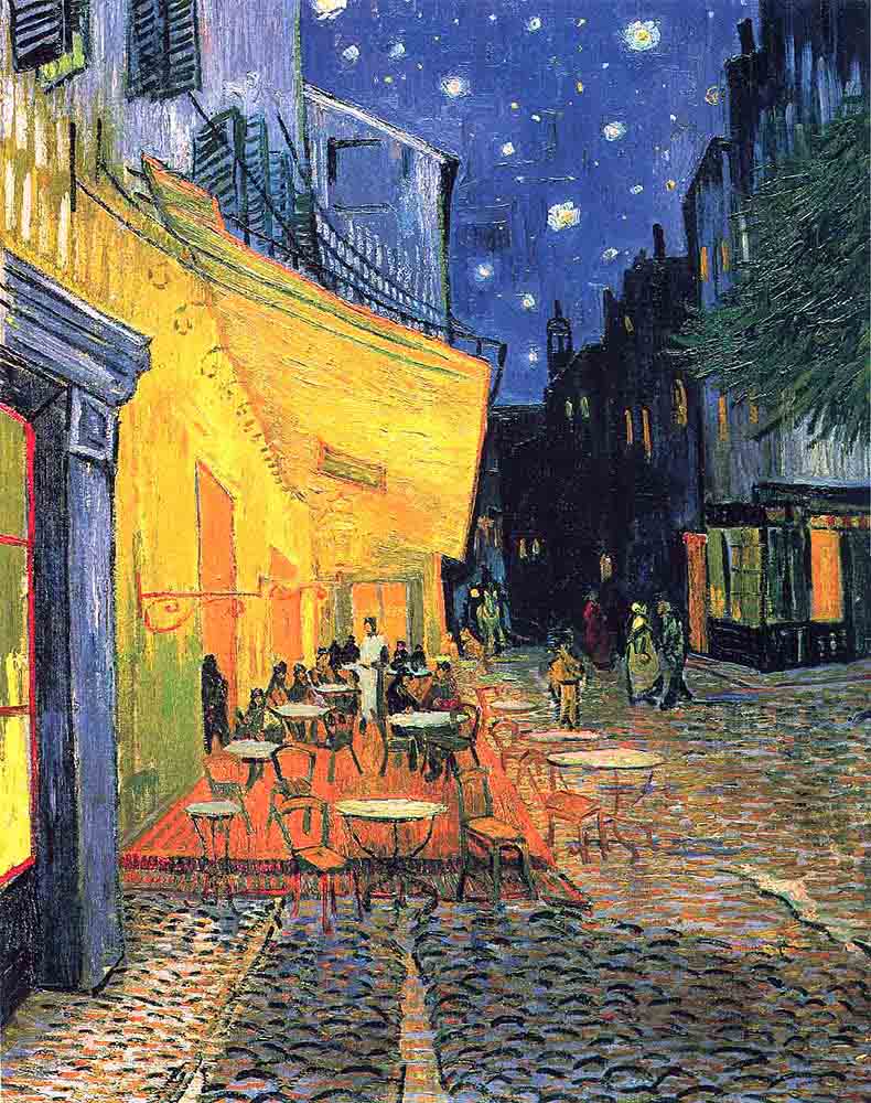 the cafe terrace - Van Gogh Painting On Canvas